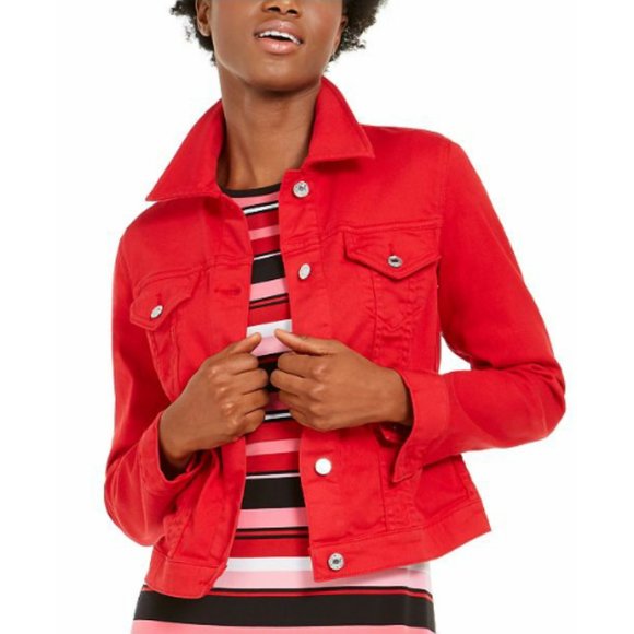 Nwt Mk Michael Kors Denim Jean Jacket 